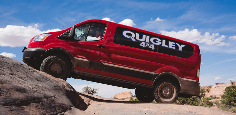 Illustration for article titled Check Out The First Ford Transit Van To Try Off-Roading In Moab